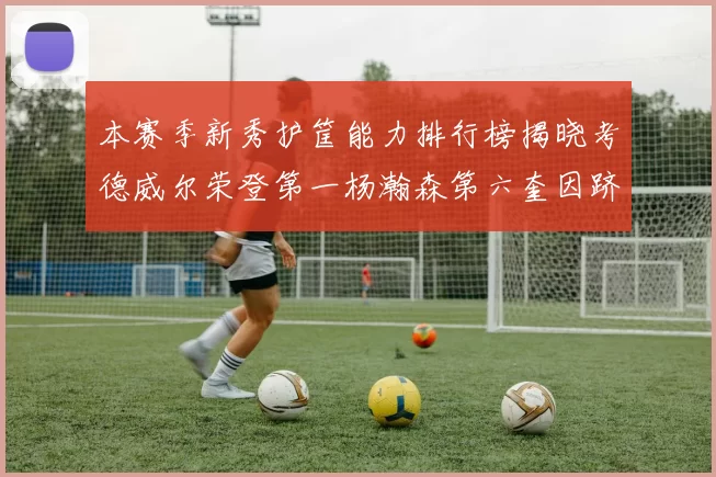 本赛季新秀护筐能力排行榜揭晓考德威尔荣登第一杨瀚森第六奎因跻身前十